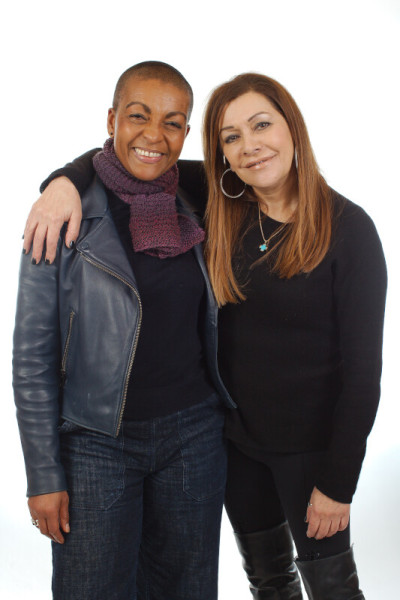 Adjoa Andoh, Marina Sirtis (c) Tony Whitmore