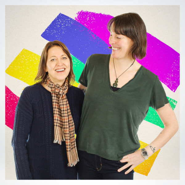 Nicola Walker and Rebecca Root