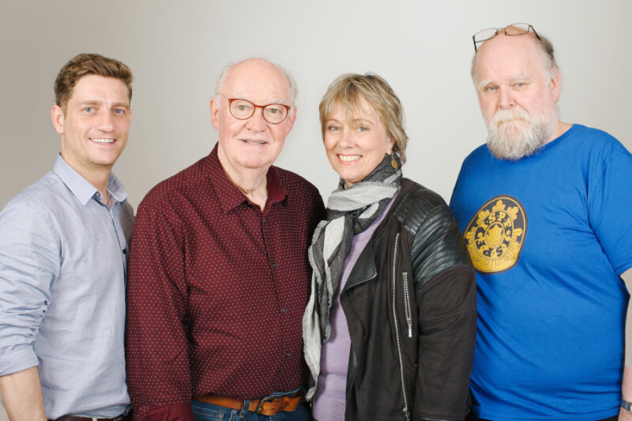 Philip Olivier, David Calder, Linda Newton, Trevor Cooper