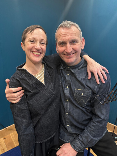 Nadia Albina and Christopher Eccleston