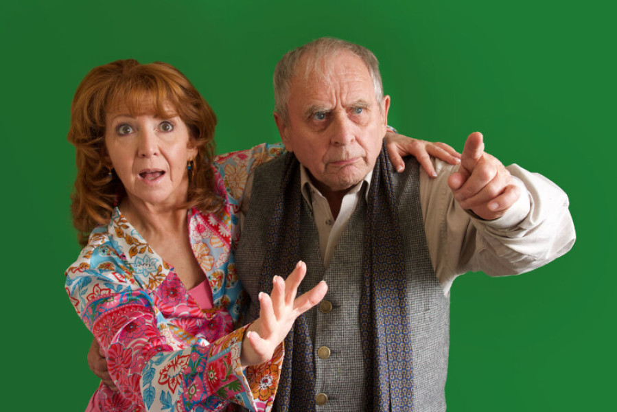 Bonnie Langford and Sylvester McCoy