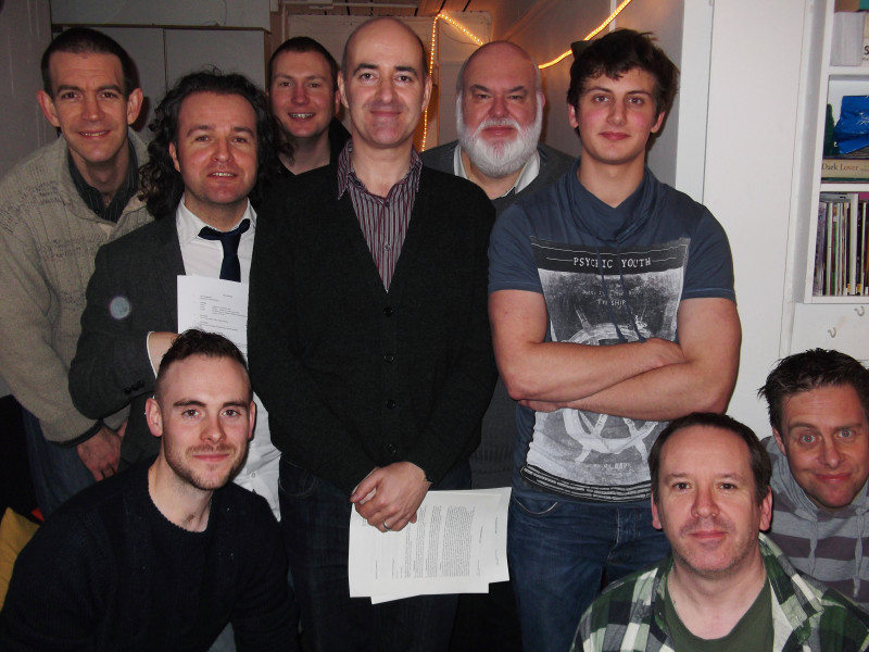 Harry Myers, Christopher Allen, Stephen Fewell, Simon Guerrier, Nicholas Briggs, Steven Wickham, Scott Handcock, Gary Russell and Paul Cornell