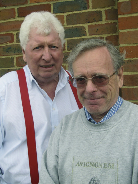 Tom Baker and John Leeson