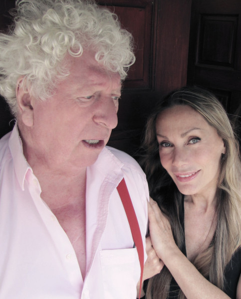 Tom Baker and Virginia Hey