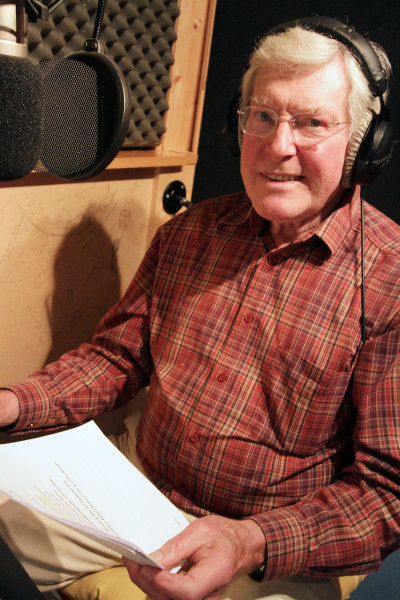 Peter Purves in studio