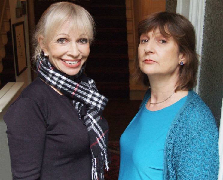 Katy Manning and Jane Goddard