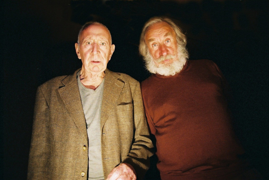 Trevor Baxter and Christopher Benjamin